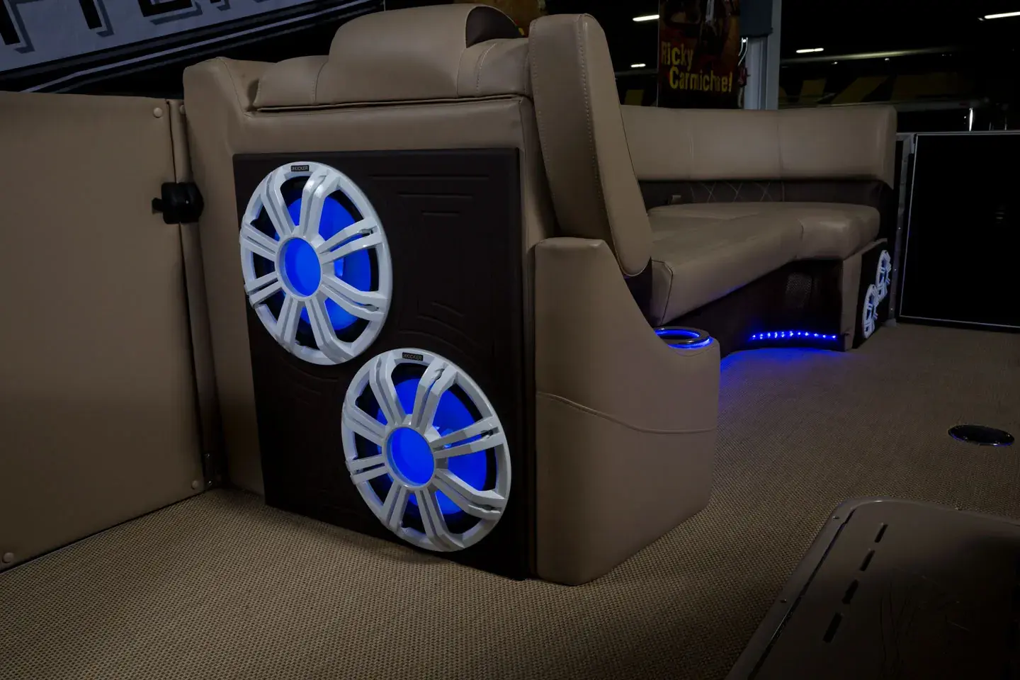 marine audio cockpit speakers by Spade Kreations Cincinnati OH