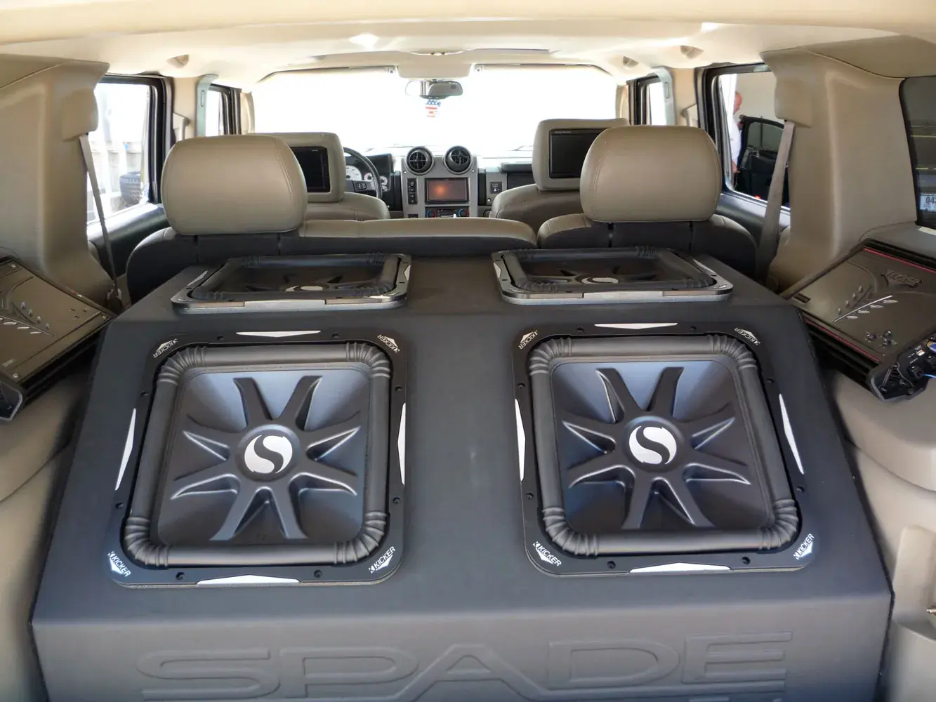 car audio head unit by Spade Kreations Cincinnati OH