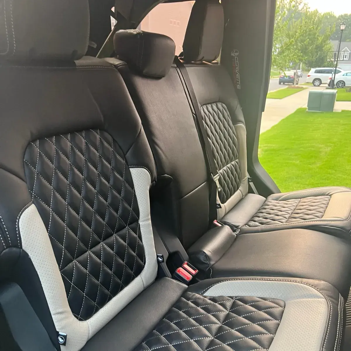interior custom leather 02 by Spade Kreations Cincinnati OH