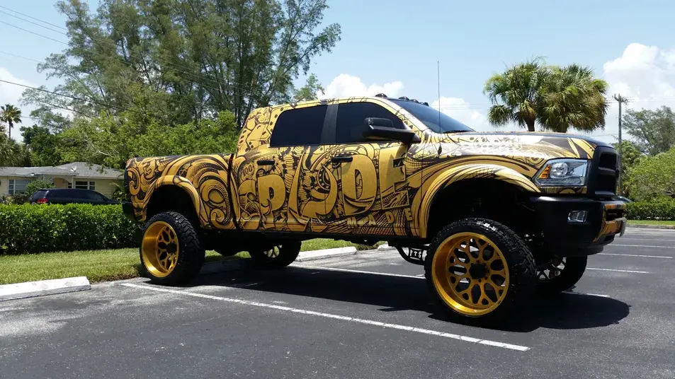 custom wheels install 02 by Spade Kreations Cincinnati OH